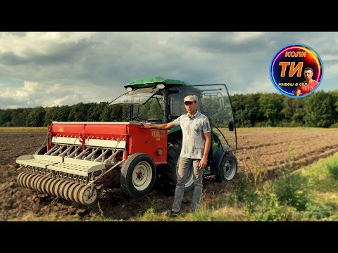 Видео: Сіємо озимий ячмінь 9 вал👍сівалка TUME та ДТЗ 5504 НК
