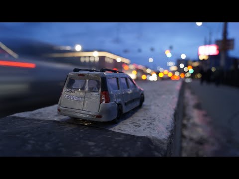 Видео: Большой путешественник – Lada Largus из пластилина