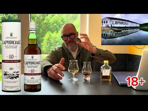 Видео: #105. Laphroaig 10 лет Sherry OAK Finish 48% - нет дыма без огня.
