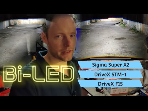 Видео: ✅ Bi-LED лінзи: Sigma Super X2, DriveX STM-1, DriveX F1S 🔥