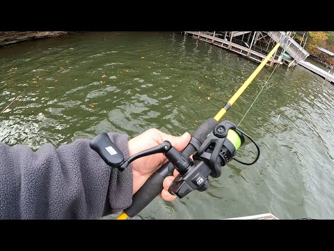 Видео: Ловля краппи на мою новую катушку