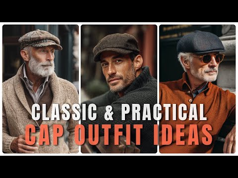 Видео: Классика и практичность: 20 идей для нарядов с кепками для пожилых мужчин осенью — мужская мода
