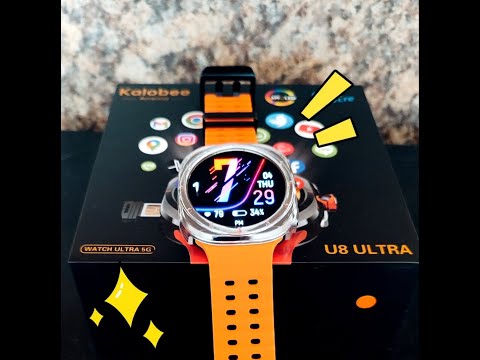 Видео: Kalobee watch u8 ultra 5g не обзор