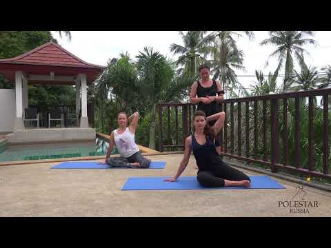 Видео: Пилатес для начинающих   подготовка к leg pull front