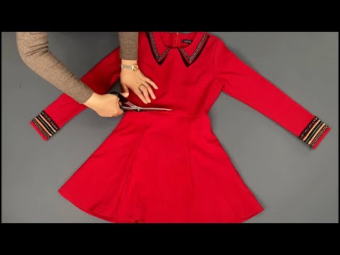 Видео: [DIY] Я сделаю великолепный шедевр стиля с 20-летним деревенским платьем.