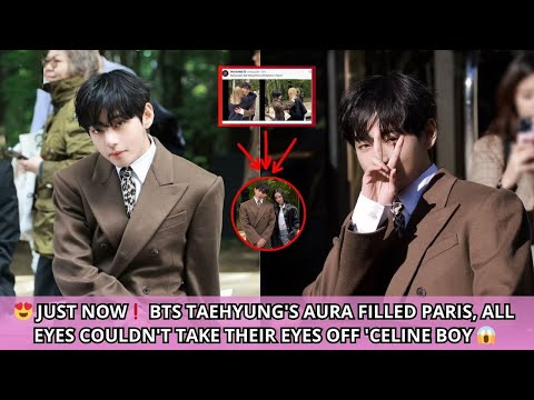 Видео: 🔴 LIVE! Тэхён из BTS прямо сейчас потрясает Неделю моды в Париже