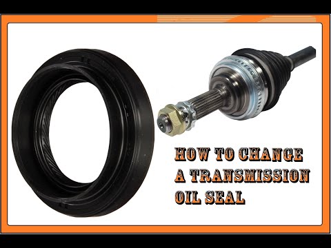 Видео: Как заменить сальник трансмиссии/полуоси Toyota Corolla