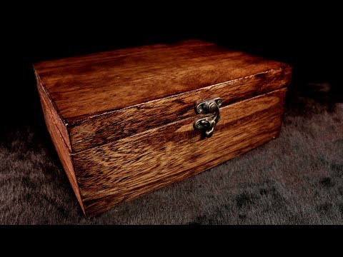 Видео: АСМР Делаю коробку для маникюрных инструментов * Шлифовка, Морилка, Лакировка и пр. (БЕЗ СЛОВ)