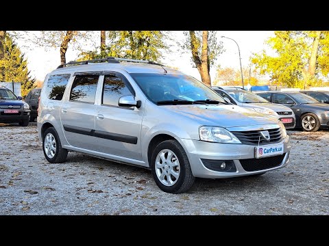 Видео: Dacia Logan MCV 2011, 7 місць, 1.6 бензин, 285.000 км ідеальний стан ☎️093-569-6969  💵6.999$