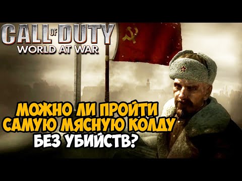 Видео: Можно ли Пройти Call of Duty World At War Без Убийств?