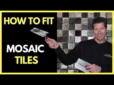 Видео: Как правильно укладывать мозаичную плитку