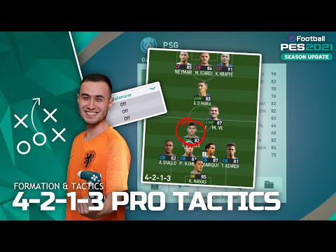 Видео: PES 2021 | Тактика 4-2-1-3 Pro — чаще всего используется ПРОФЕССИОНАЛЬНЫМИ ИГРОКАМИ!