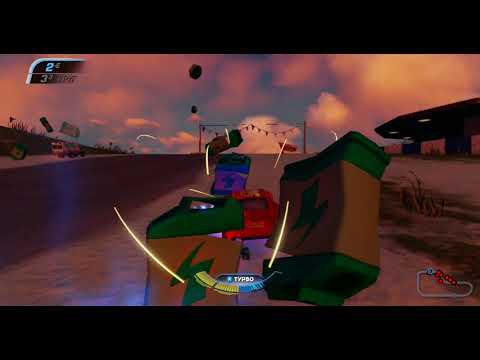 Видео: Тачки 3 (Xbox 360) - Гонка - Спринт "Форсажный Пляж" - Молния Маккуин