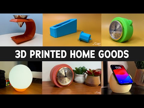 Видео: Проектирование повседневных товаров для 3D-печати