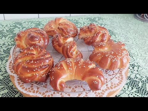 Видео: ФОРМОВКА БУЛОЧЕК! Домашняя Сдобная Выпечка!