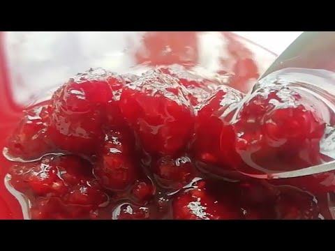 Видео: Вкуснейшее, ароматное малиновое варенье.  вся техника