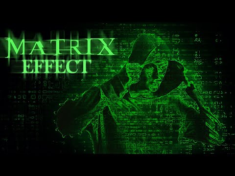 Видео: Обработка в стиле Матрицы/ Эффект матрицы в Фотошопе