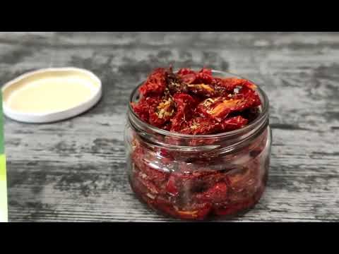 Видео: Рецепт вяленых томатов без оливкового масла.