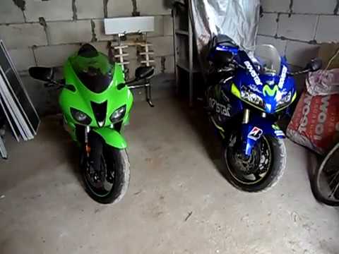 Видео: CBR 600 RR vs Kawasaki ZX6R. Сравнительный обзор.