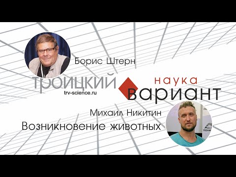 Видео: Михаил Никитин. Возникновение животных. Происхождение жизни — часть 14.