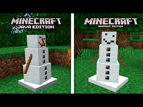 Видео: 50 ГЛАВНЫХ ОТЛИЧИЙ МАЙНКРАФТ ПЕ от ДЖАВА