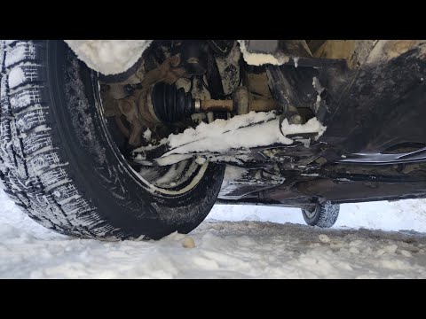 Видео: Залетел на бордюр. Что стало с подвеской?