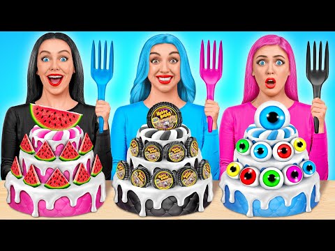 Видео: 24 часа едим еду одного цвета Челлендж | Битвы с едой от Multi DO Challenge