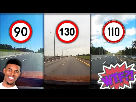 Видео: НУ почему дорога ОДИНАКОВАЯ, а ограничения РАЗНЫЕ???