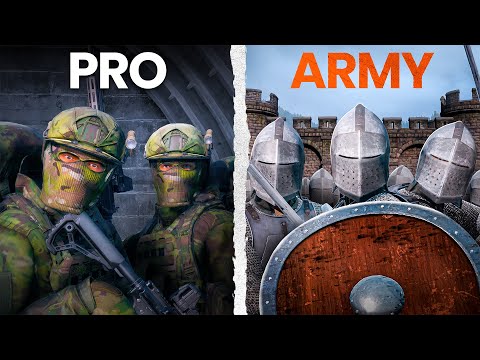 Видео: Смогут ли 10 игроков победить 200 средневековых рыцарей в DayZ?