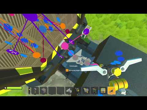 Видео: Эксперементальный блок в (_SCRAP MECHANIC_)