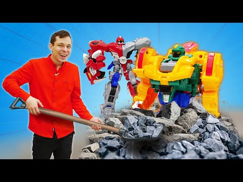 Видео: Классные игровые наборы - Новые роботы трансформеры металионы! Видео распаковка мальчикам
