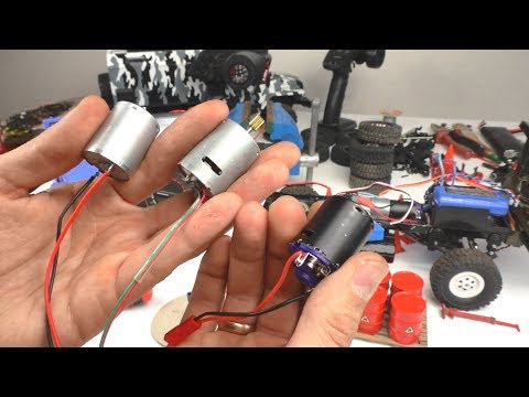 Видео: Замеряем Обороты 370 Моторов и Раздаток WPL