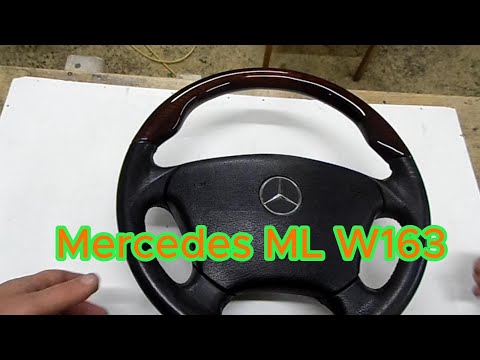 Видео: Mercedes ML W163 #Руль#Дерево#Тюнинг#Mercedes#