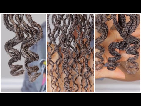 Видео: 3 способа завить кончики косичек