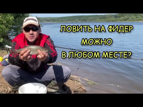 Видео: Техника ловли на фидер на новом месте. Фидерная рыбалка для начинающих