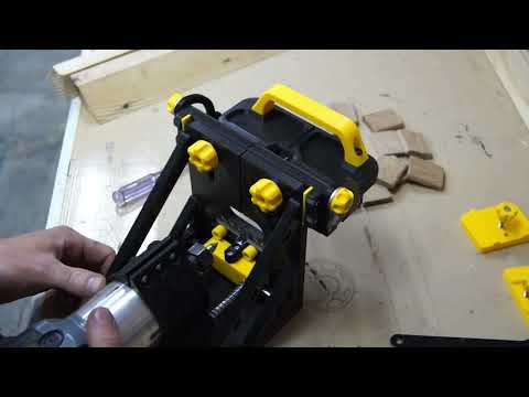 Видео: Присадочник для вставного шипа(Domino)