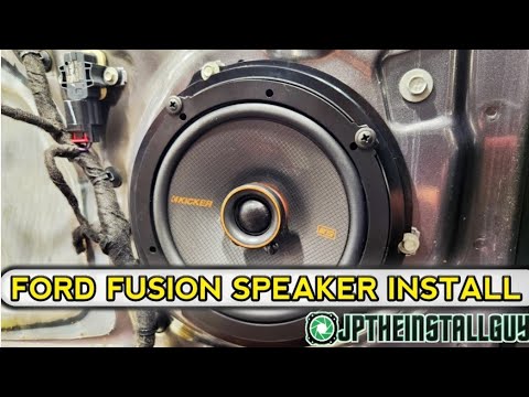 Видео: Снятие дверной панели Ford Fusion 2014, замена динамика, установка и обновление