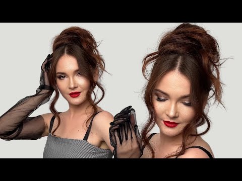 Видео: Как сделать прическу КИМ КАРДАШЬЯН самой и за 10 минут! 🔥