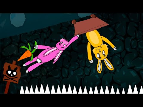 Видео: СУПЕР КРОЛИКИ НАОБОРОТ ► Super Bunny man Прохождение в 2022 #5