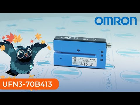 Видео: UFN3-70B413 Датчик щелевой Sick - Олниса