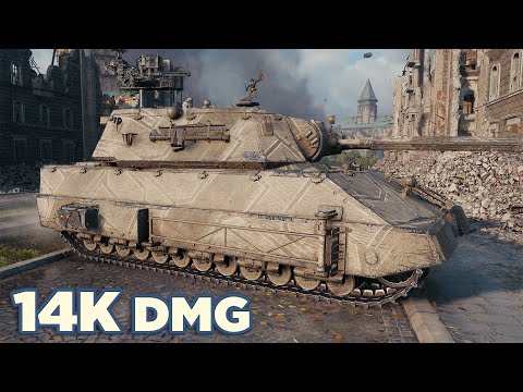 Видео: Taschenratte • 14К УРОНА 12К НАТАНКОВАЛ • World of Tanks