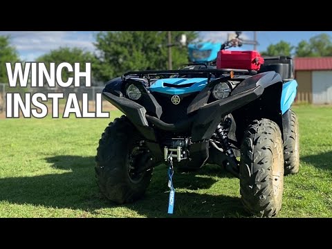 Видео: Как установить лебедку: Yamaha Grizzly EPS 2023 года