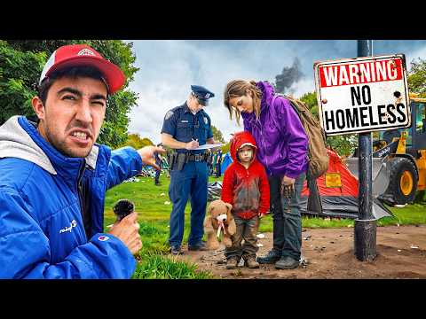 Видео: Я исследовал город, где быть бездомным стало незаконным...