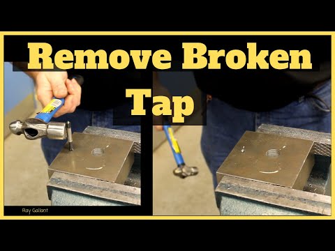 Видео: удалить сломанный кран