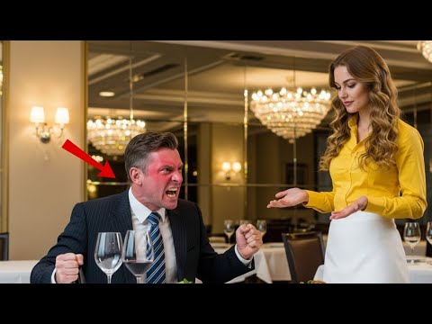 Видео: Миллиардер кричит на официантку — она говорит одно предложение, которое парализует весь ресторан…