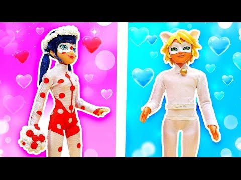 Видео: Куклы Леди Баг и Супер Кот поженились!😍👰🤵 Свадебный набор от Miraculous для девочек