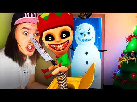 Видео: МОЙ РЕБЕНОК В ЖЁЛТОМ ХОЧЕТ УБИТЬ МЕНЯ К НОВОМУ ГОДУ!! (Baby in Yellow 4)