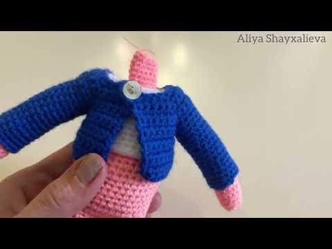 Видео: Куклаға КОФТА тоқып үйренеміз / AMIGURUMI / Қазақша мастер-класс