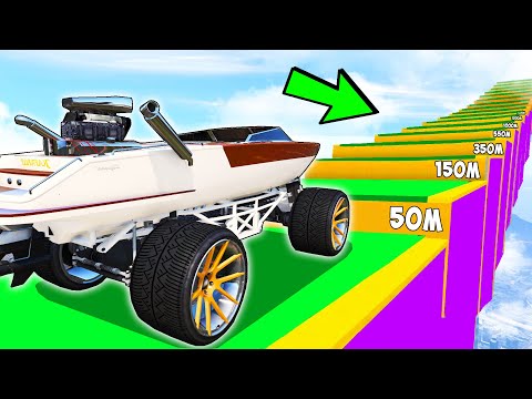 Видео: КАК ДАЛЕКО СМОЖЕТ НОВАЯ ЧИТ ТАЧКА ЗАБРАТЬСЯ ПО СТУПЕНЬКАМ ЛЕСТНИЦЫ? ЭКСПЕРИМЕНТЫ ГТА 5!