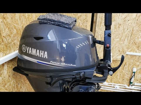 Видео: Первый пуск и обкатка Ямаха F15CMH на лодке Ривера 3400